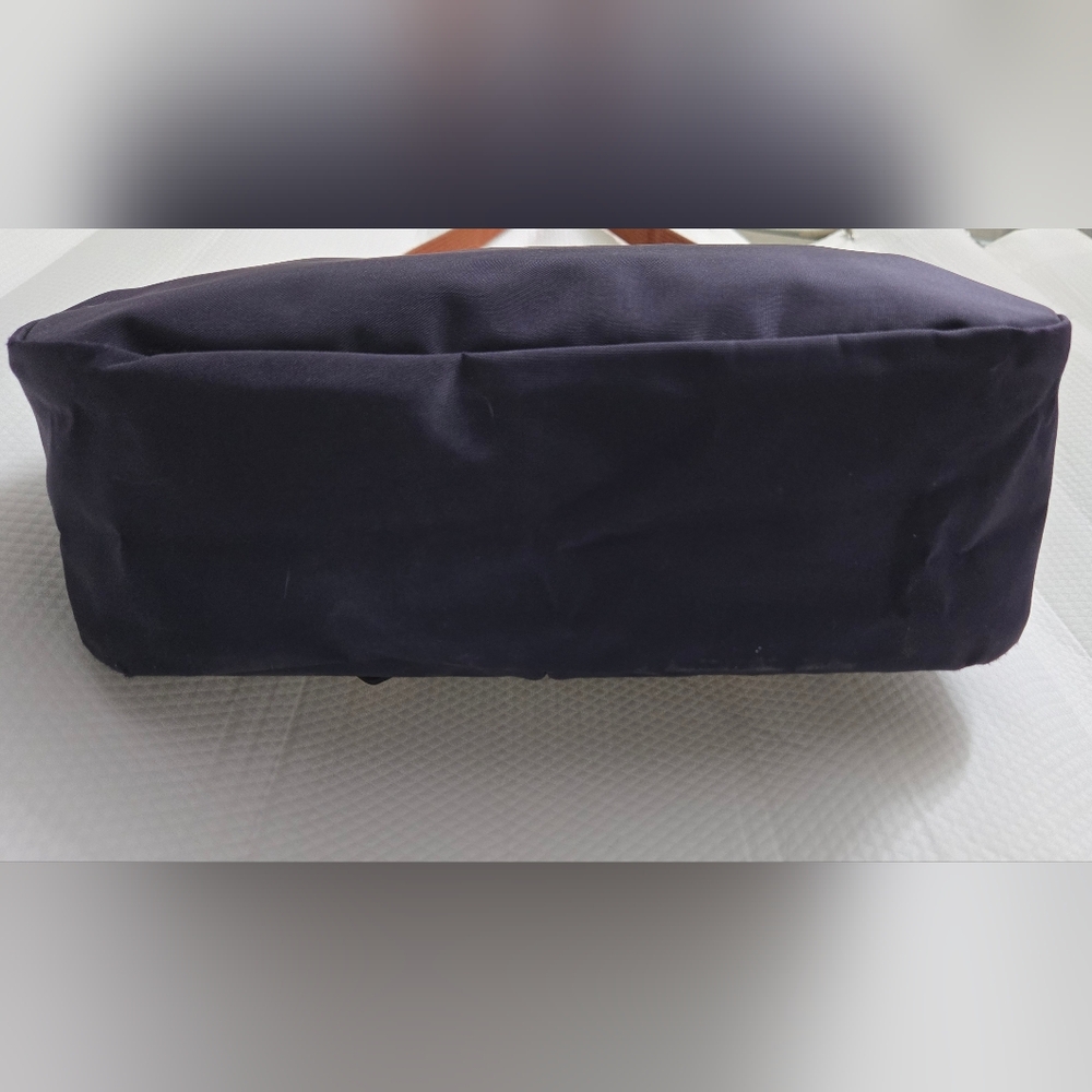 EUC Longchamp Vintage Navy Le Pliage Messenger Cross Body Bag - Picture 7 of 12